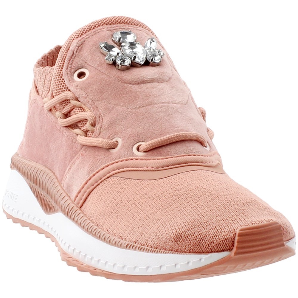 Puma Tsugi Velour Sneakers Pink Size 8.5